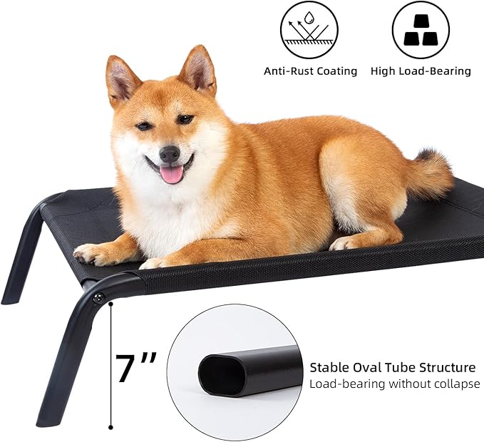 pettycare Elevated Outdoor Dog Bed 33''