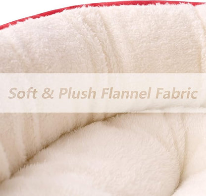 Love's cabin Round Donut Cat and Dog Cushion Bed 20in Pet