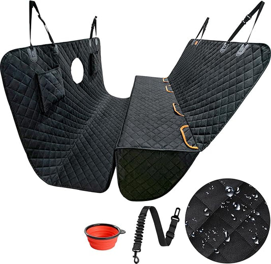 Dog Car Seat Cover for Back Seat 100% 600D 6-Layer
