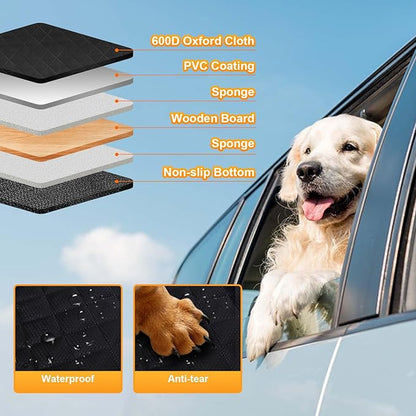 Back Seat Extender for Dog 300lb, Waterproof