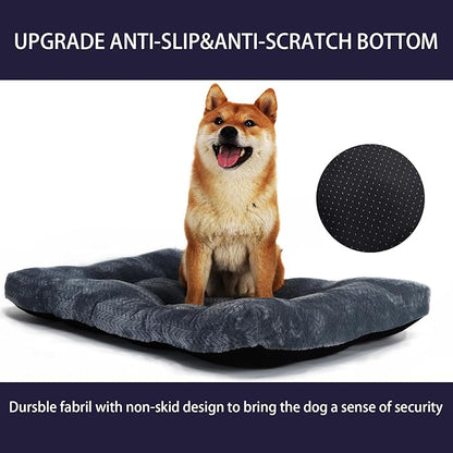 Dog Crate Beds for Large Dogs 42 inch 42x28 Light