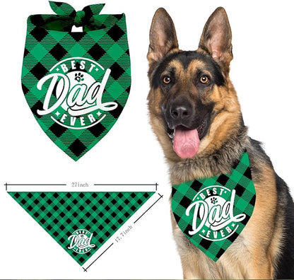 Best Dad Ever Dog Bandana (C3)