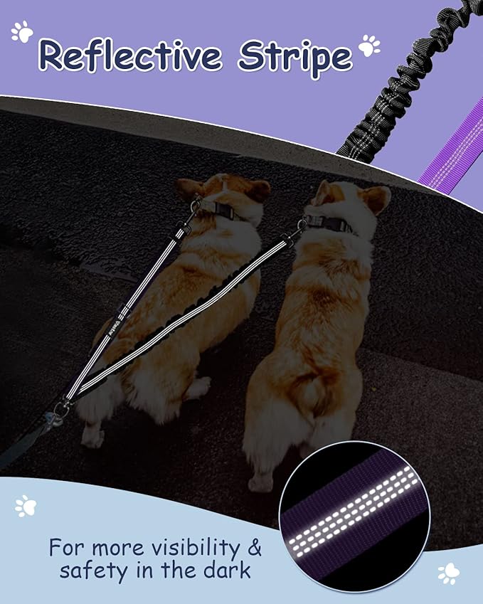 Vastar Double Dog Walker 2 Dogs