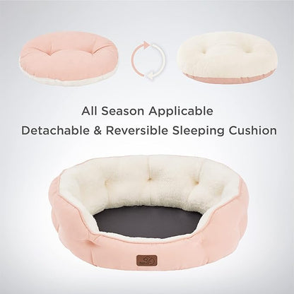 Bedsure Dog Beds for Small Dogs 25 Inches,