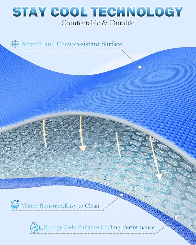 Dog Cooling Mat 20" x 35" Activated