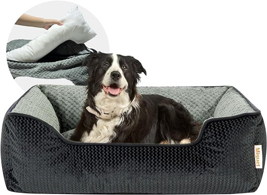 Miguel Removable Washable Dog Bed for Medium Dog 35 Inch