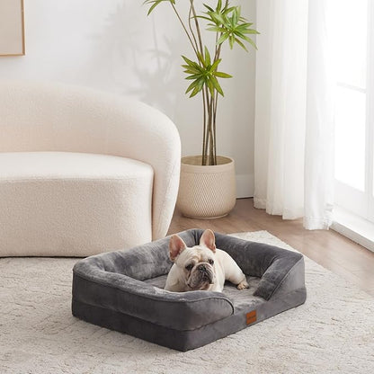 Dog Couch Bed Orthopedic Pet Bed Removable Bolsters 35 lbs