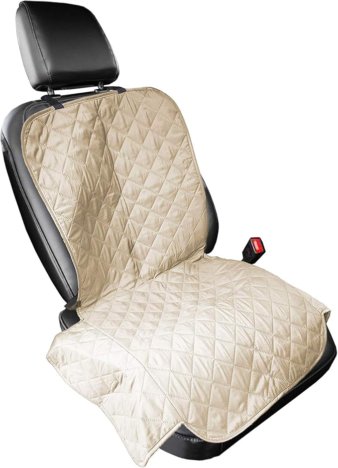 Furhaven Universal Water-Resistant Quilted Single Car Seat Protector