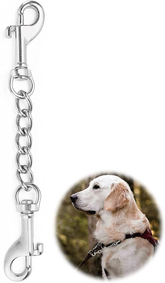 MOZETO Dog Collar Safety Clip (9 inches)