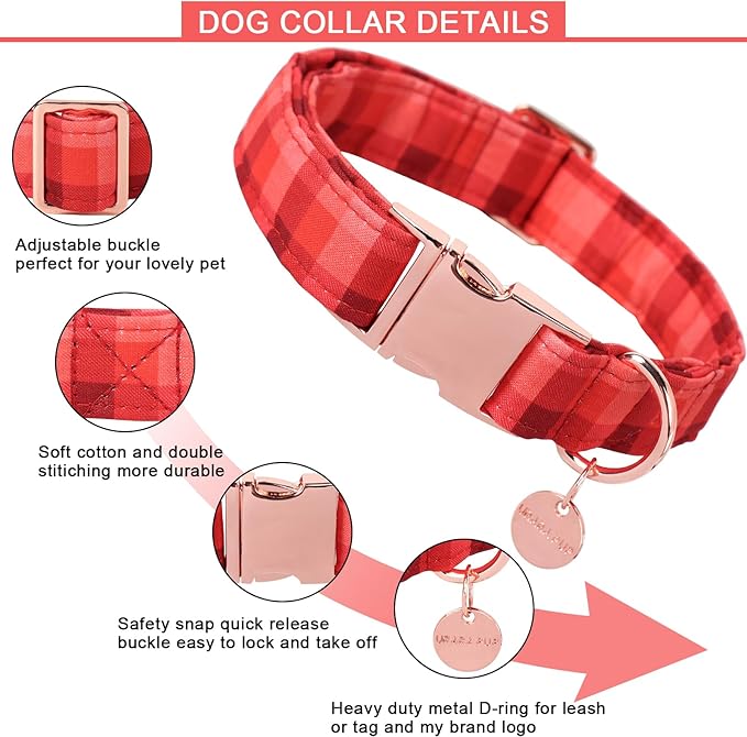 Christmas Dog Collar 16-26in