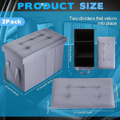 2 Pack Car Back Seat Extender for Dogs 300lbs Car