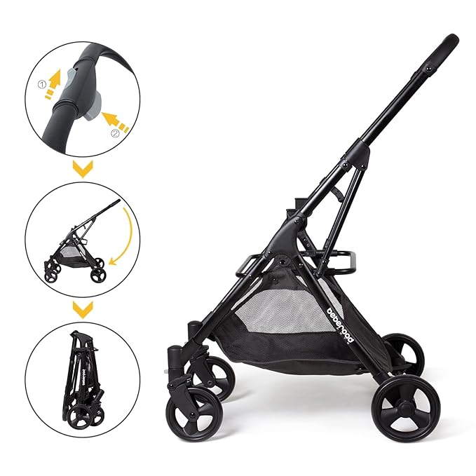 Medium Pet Stroller for Small Dogs & Cats 180° Canopy 3-in-1 Pet