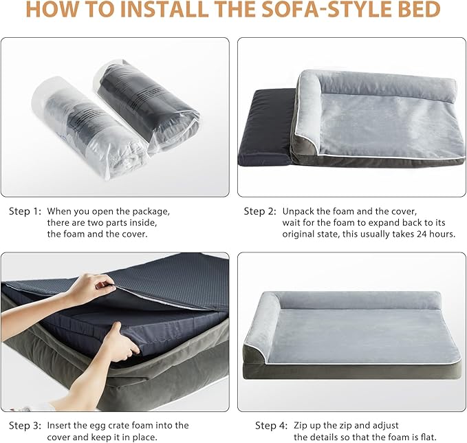 Large Orthopedic Dog Beds for Large Dogs