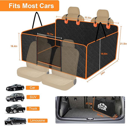Back Seat Extender for Dog 300lb, Waterproof
