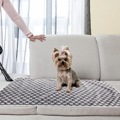 1 Pack 3 Dog Blankets Super Soft Puppy Blankets Warm Sleep Mat Star Print Blanket Fluffy Fleece Pet Blanket Flannel Throw Blankets for Small Dogs Puppy Dogs Fluffy Cats Star-Large(40"x30")