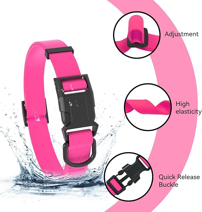 Waterproof Dog Collar 9.5-14.1 inch)