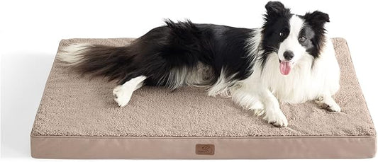 Bedsure Extra Large Dog Bed 100lbs, Light