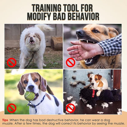 SlowTon Soft Dog Muzzle