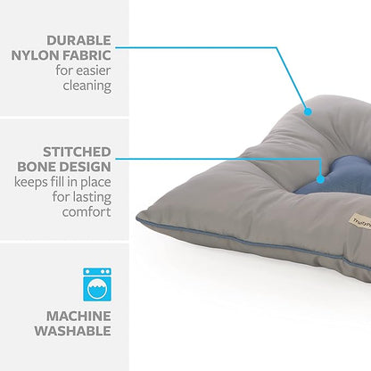 TrustyPup Dura Mat Tufted Pillow Pet Bed 36.0" L 27.0" W 5.0" Th