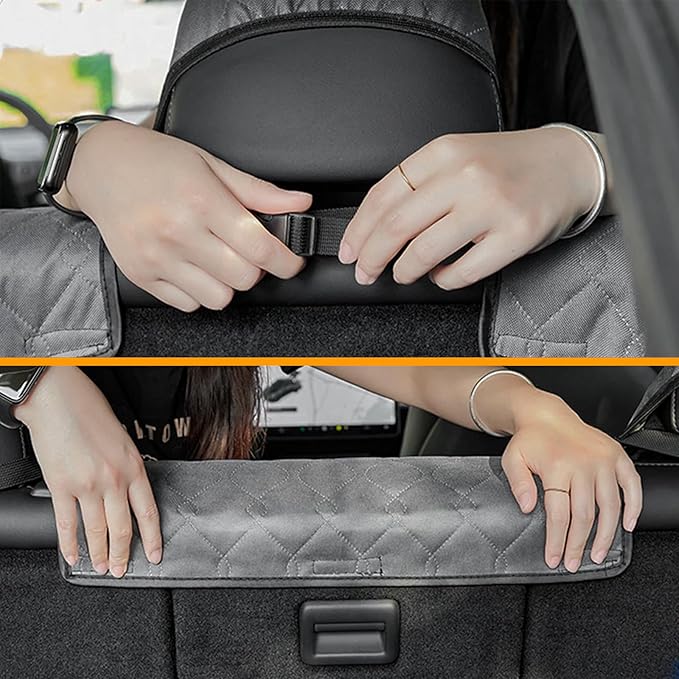 Dog Car Seat Cover for Tesla Rear Seat 2020-2024 (Green)