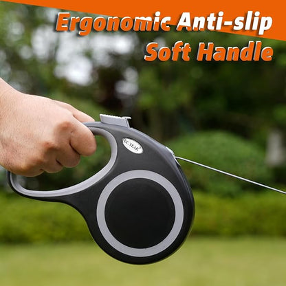 Retractable Dog Leash 26 FT 110lbs, Strong 26 FT(66-110
