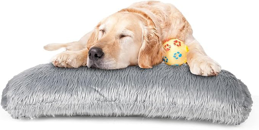 25" Dog Pillow, Dog Calming Pillow for Large and Medium Dogs, l Shaped Dog Neck Pillow for Joint Relief Sleeping&Anxiety Relief lmprove, Pet Pillow for Dogs & Cats Improve, Pet Calming Toy - 25"x8"x4"