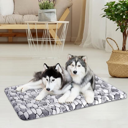 VANKEAN Stylish Dog Crate Pad Bed Mat Reversible (Cool & Warm)