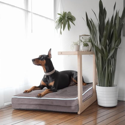 Laifug Orthopedic Memory Foam Pet(40"x 25"x 4"