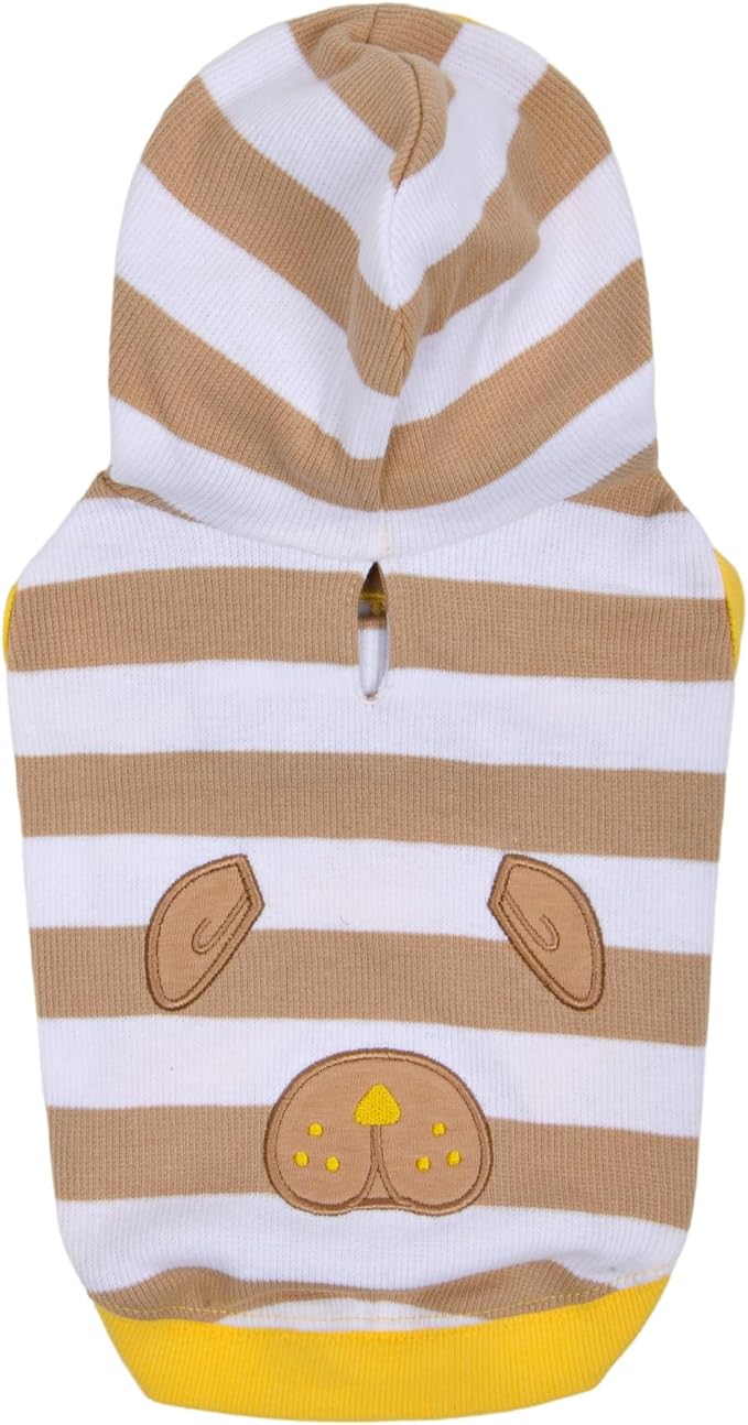 Puppia Spring/Summer HOOCH Dog Hooded Shirt Trendy Fashionable Cute Dog Apparel