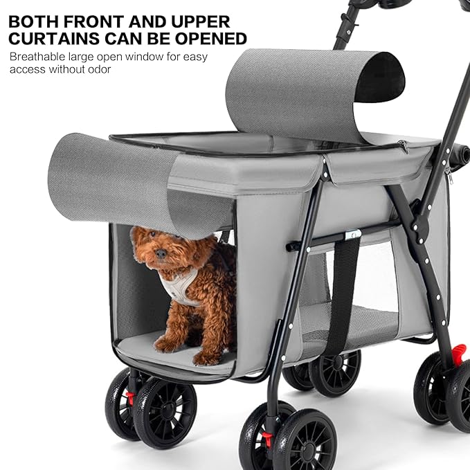 Pet Stroller 4 Wheels