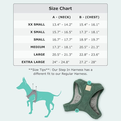 FuzzYard Life Corduroy Step in Dog Harness