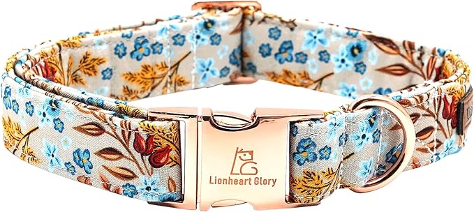 Lionheart glory Premium Dog Collars Fall Dog Collar