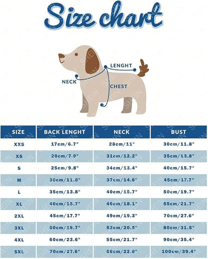 QWINEE Cartoon Bear Print Dog Hoodie Dog Sweatshirt