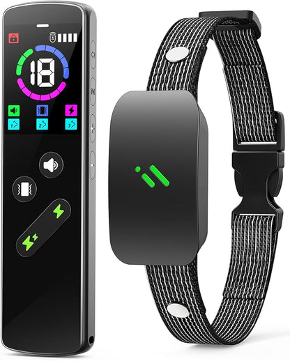 Dog Training Collar with Remote IP67 Waterproof 2680FT Dog 8-120lbs Rechargeable 4 Training