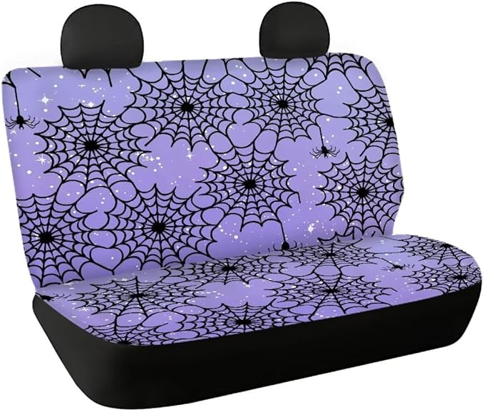Spider Web Series Car Rear Seat Covers