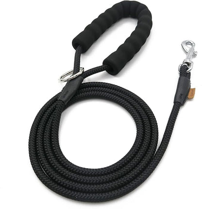Dog Leash ((1/3") - 6FT, Black)