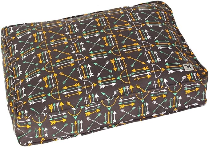 Molly Mutt Small Dog Bed Cover -Lion's Roar Print 22”X27”X5’’ - 100% Cotton