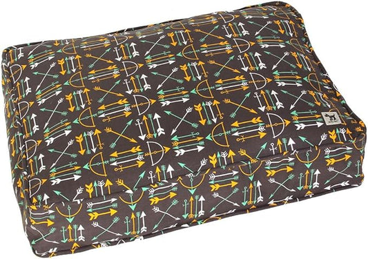 Molly Mutt Small Dog Bed Cover -Lion's Roar Print 22”X27”X5’’ - 100% Cotton