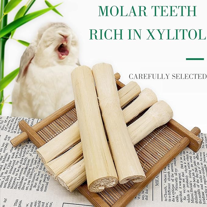 2lb Sweet Bamboo Chew Toy Natural Sweet Bamboo