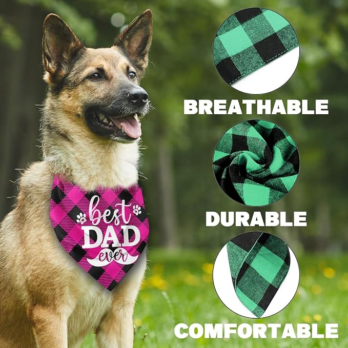 Best Dad Ever Dog Bandana (C12)