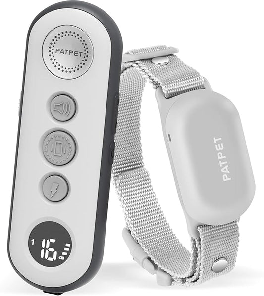 PATPET Dog Training Collar with Remote 3 Adjustable (8-120 lbs)