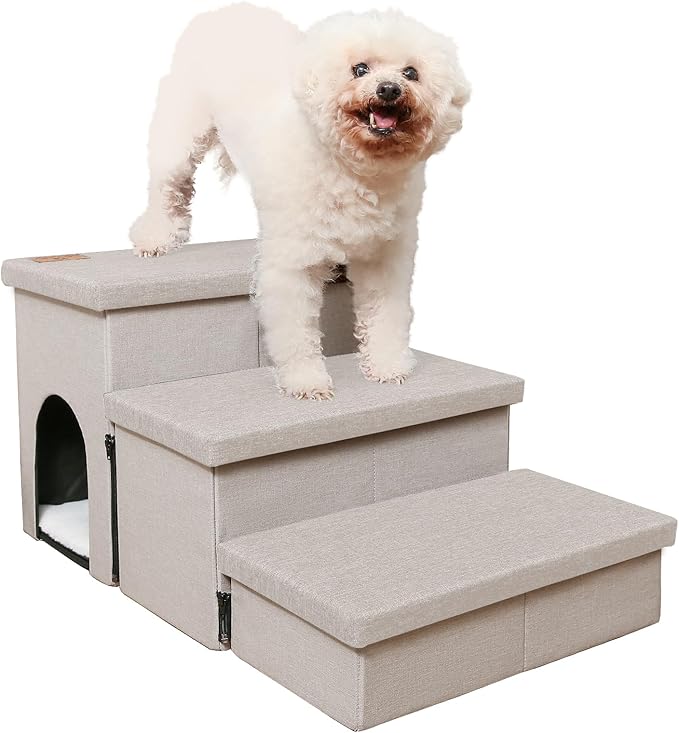 Dog Stairs for High Beds 22 inches(3
