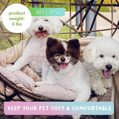 Petique The Velvet Blanky Pet Blanket