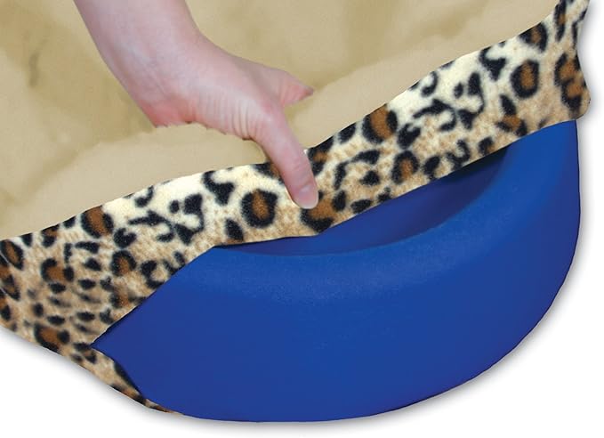 Toy Lush Leopard Pet Bed Cover