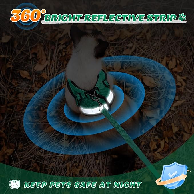 Supet Cat Harness and Leash Set for Walking