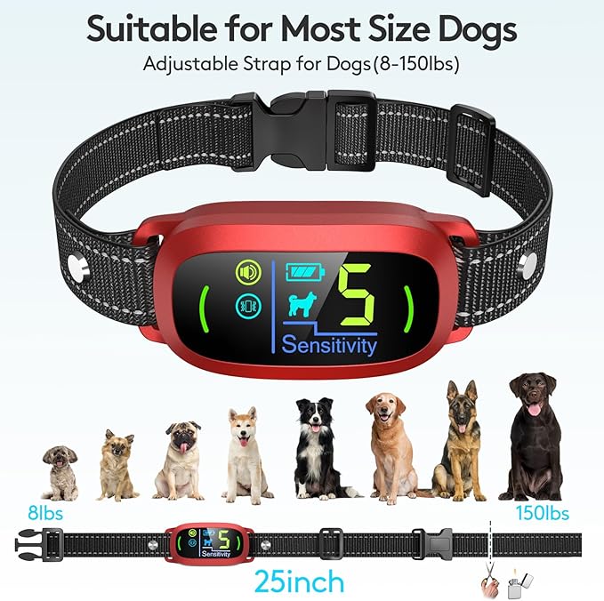 Dog Bark Collar 5 Adjustable