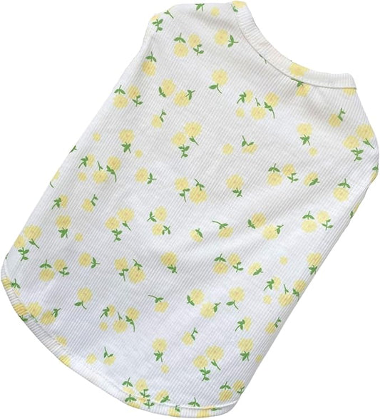 Summer Dog Cotton T Shirt Pet Tee Shirts