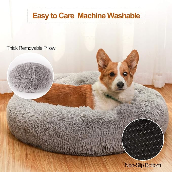Donut Dog Beds for Medium Dogs