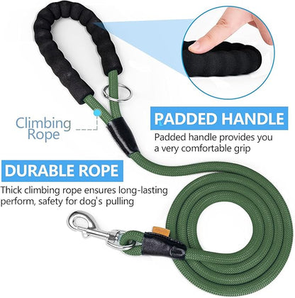 Dog Leash ((1/3") - 6FT, Dark