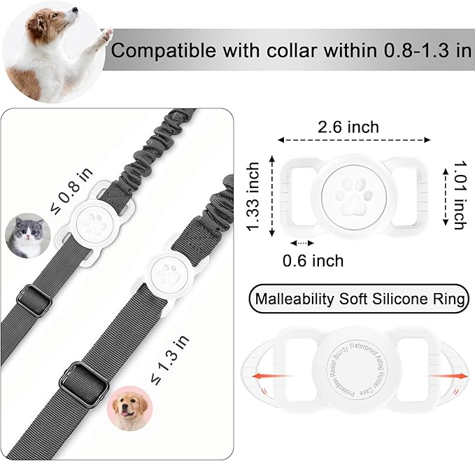 SANKALA Airtag Dog Collar Holder [1 Pack]